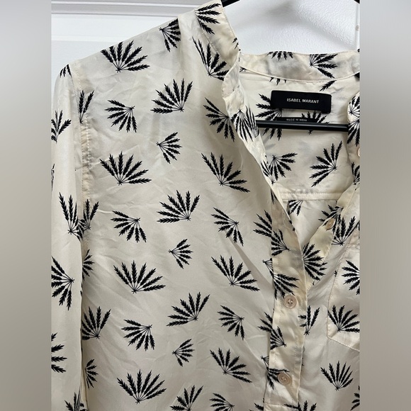 Isabel Marant Silk Button up Blouse - Picture 2 of 6